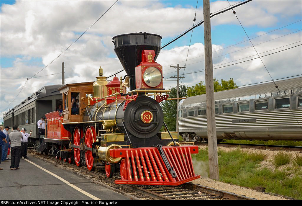 CPRR Leviathan Steam Locomotive